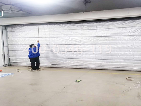 消防電動(dòng)卷簾門施工