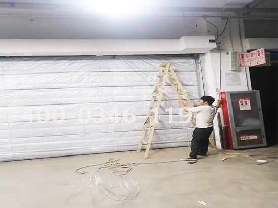 消防電動(dòng)卷簾門施工